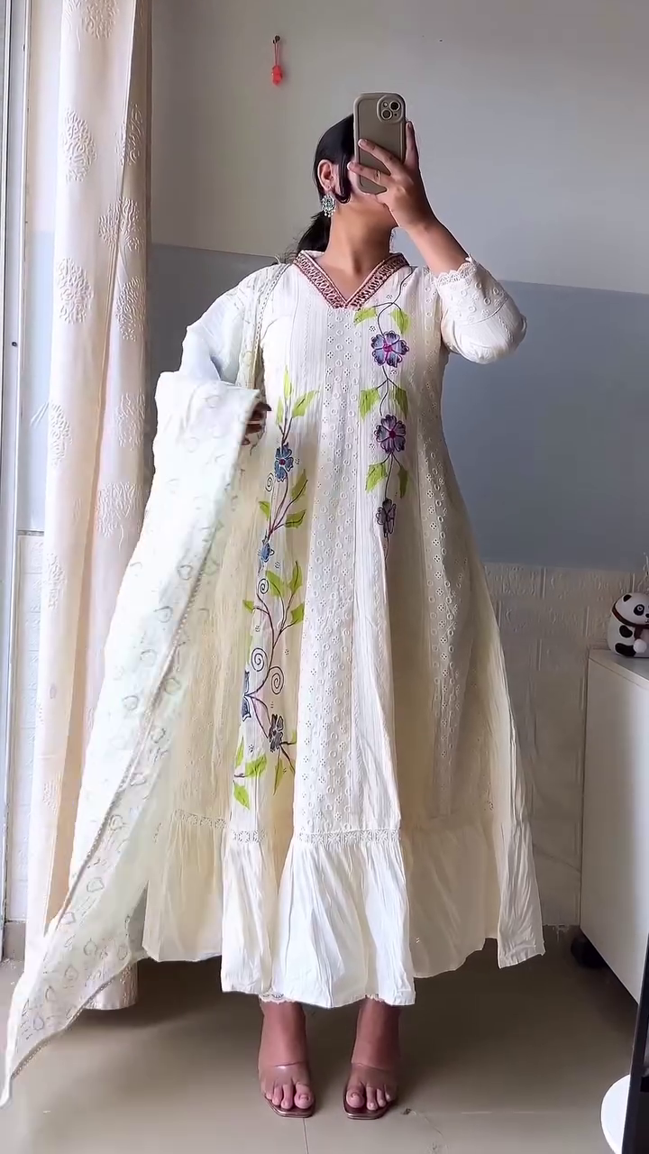 Classic Black with a Royal Maroon Dupatta