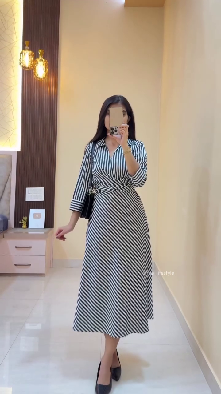 Classic Charm Polka Dot Midi Dress