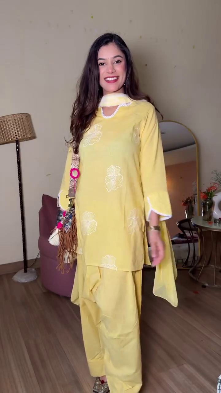 Blush Grace Embroidered 3-Piece Suit