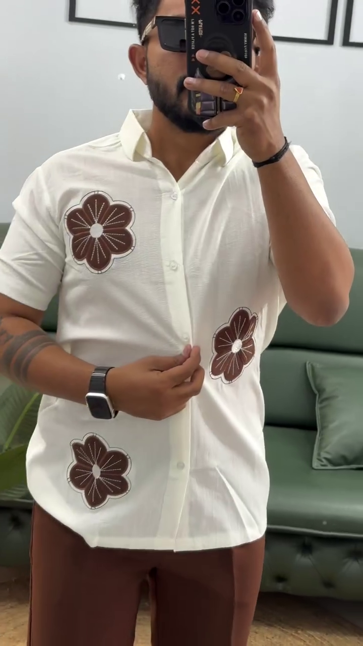 Heritage Garden Embroidered Shirt