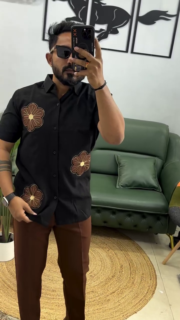 Heritage Garden Embroidered Shirt