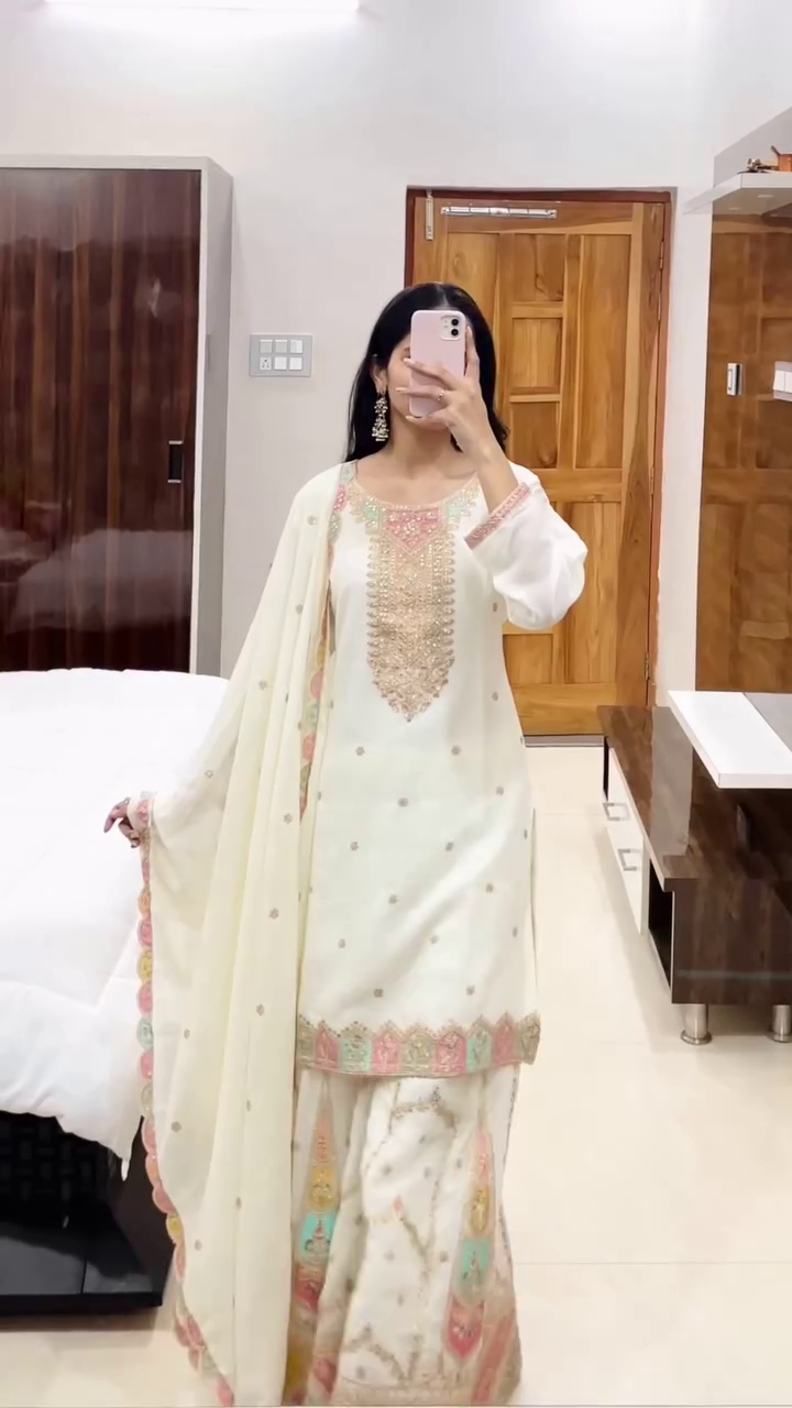 Royal Ruby Embroidered Lehenga Set