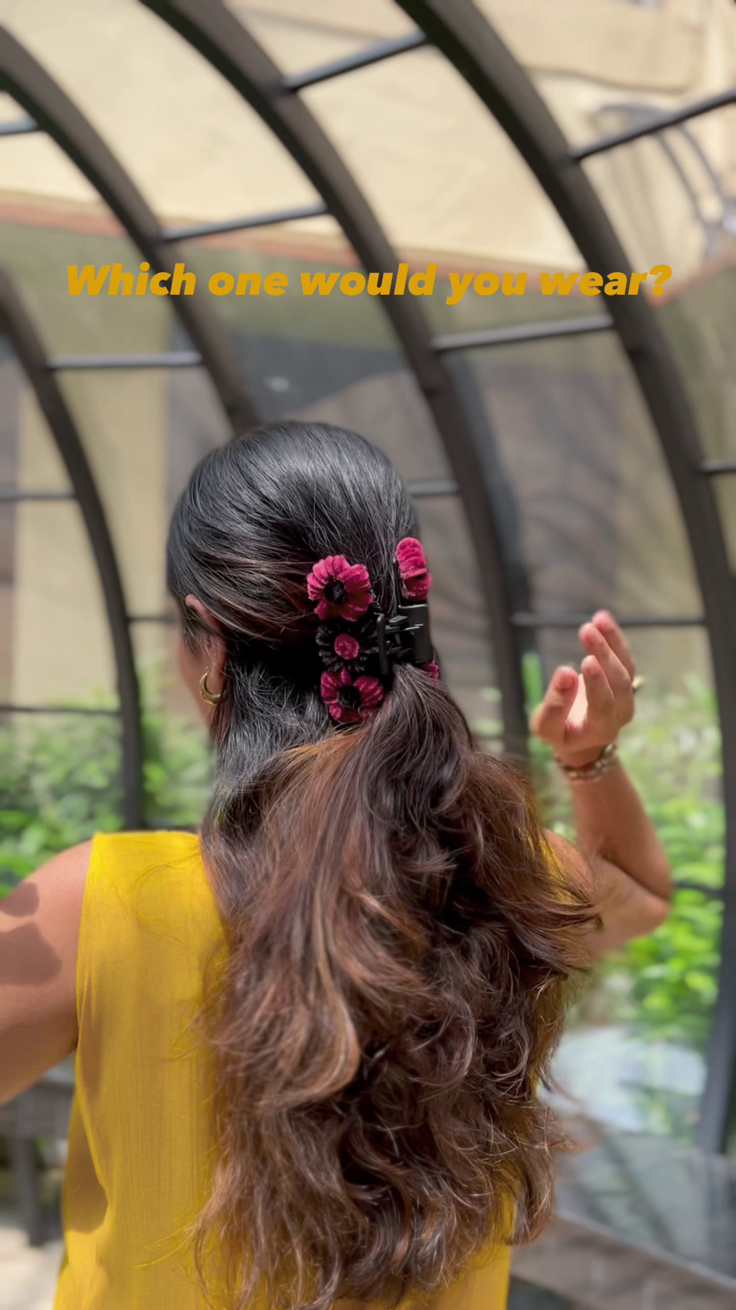 Handcrafted Cherry Hair Clip