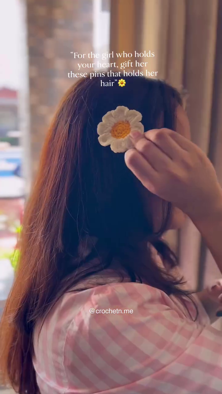 Handcrafted Floral Hair Pin