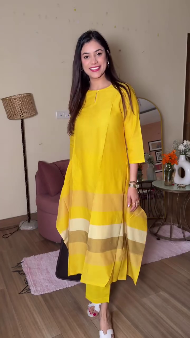 Midnight Grace A-Line Kurta