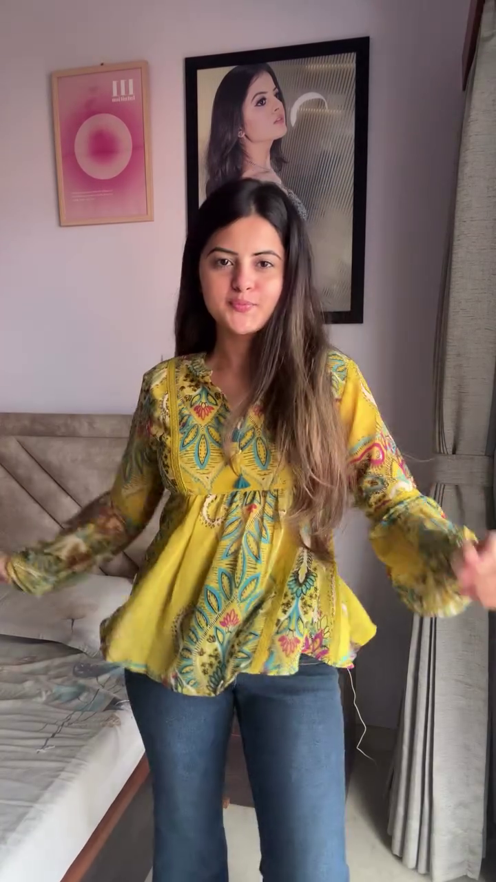 Sunburst Paisley Flare Top