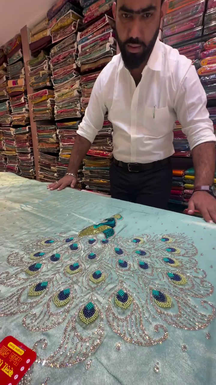 Luxury Stone Work Ethnic Wear