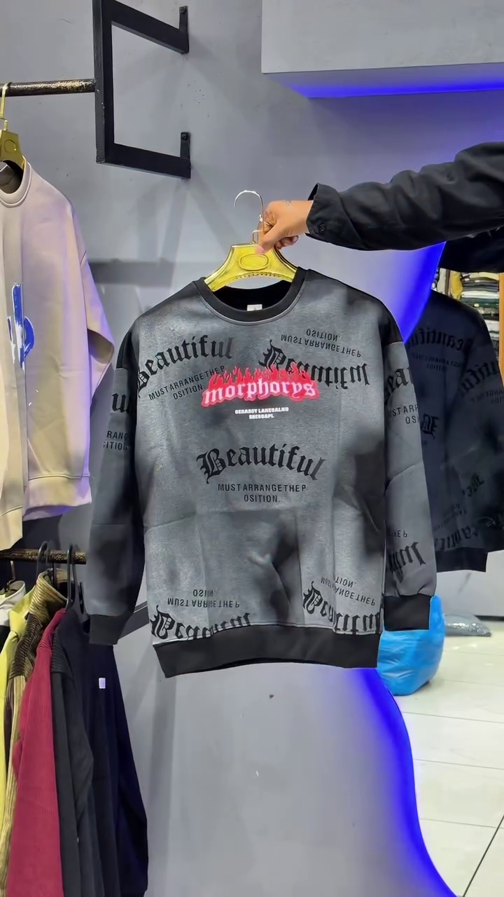 Oversized Long Sleeve Sweatshirt