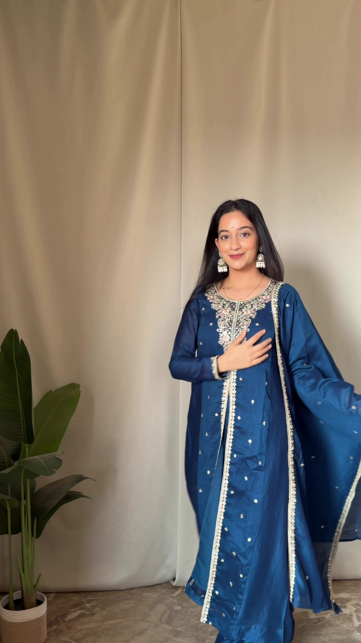 Playful Red Elephant Print Casual Top