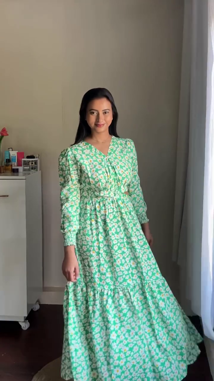 Red Floral Off-Shoulder Maxi Dress