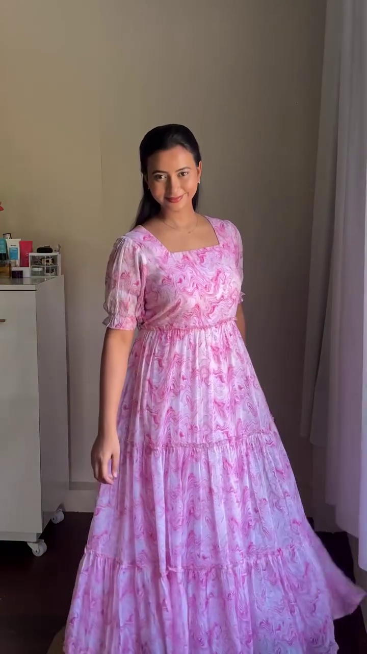 Red Floral Off-Shoulder Maxi Dress