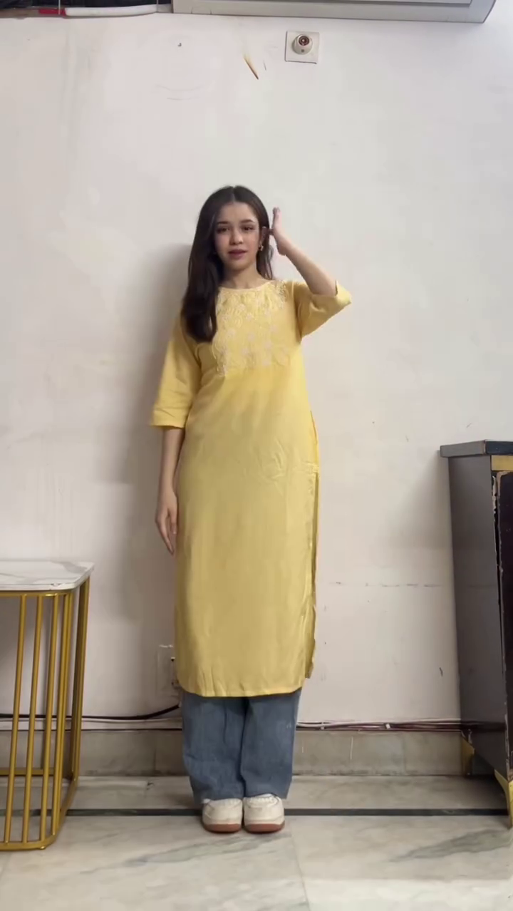 Stylish Green Printed Casual Kurti