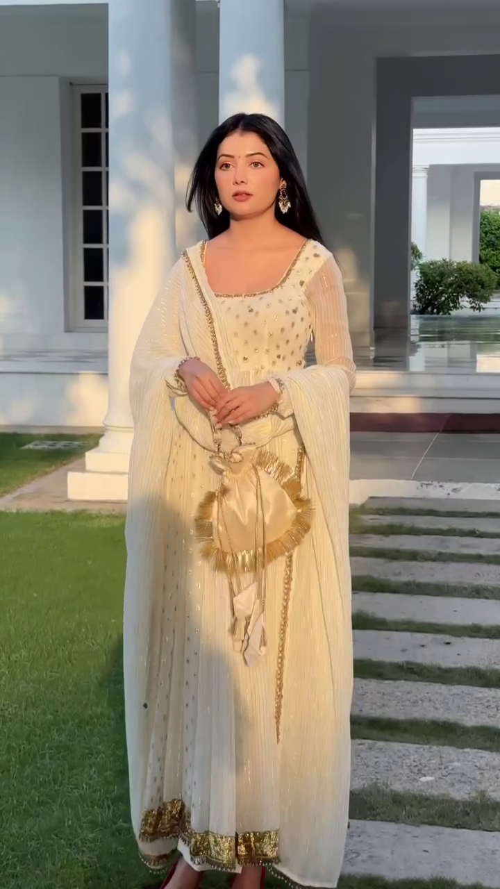 Printed Anarkali Kurti Set