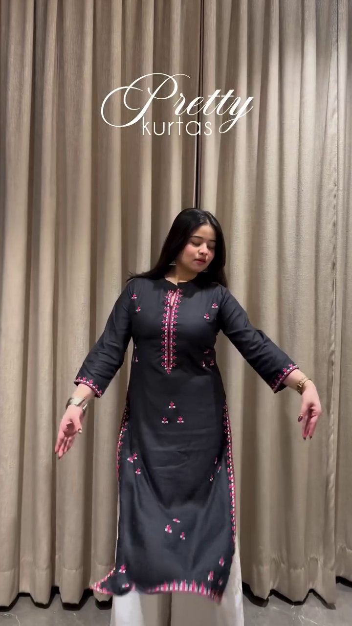 Mustard Printed Kurti