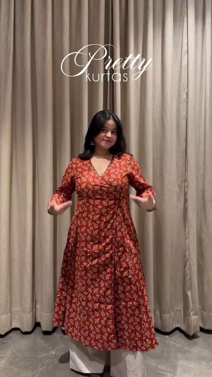 Mustard Printed Kurti