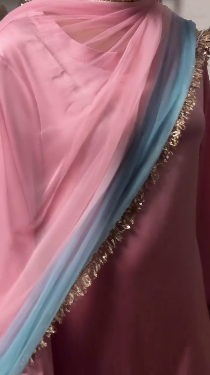 Blush Pink Designer Suit Set