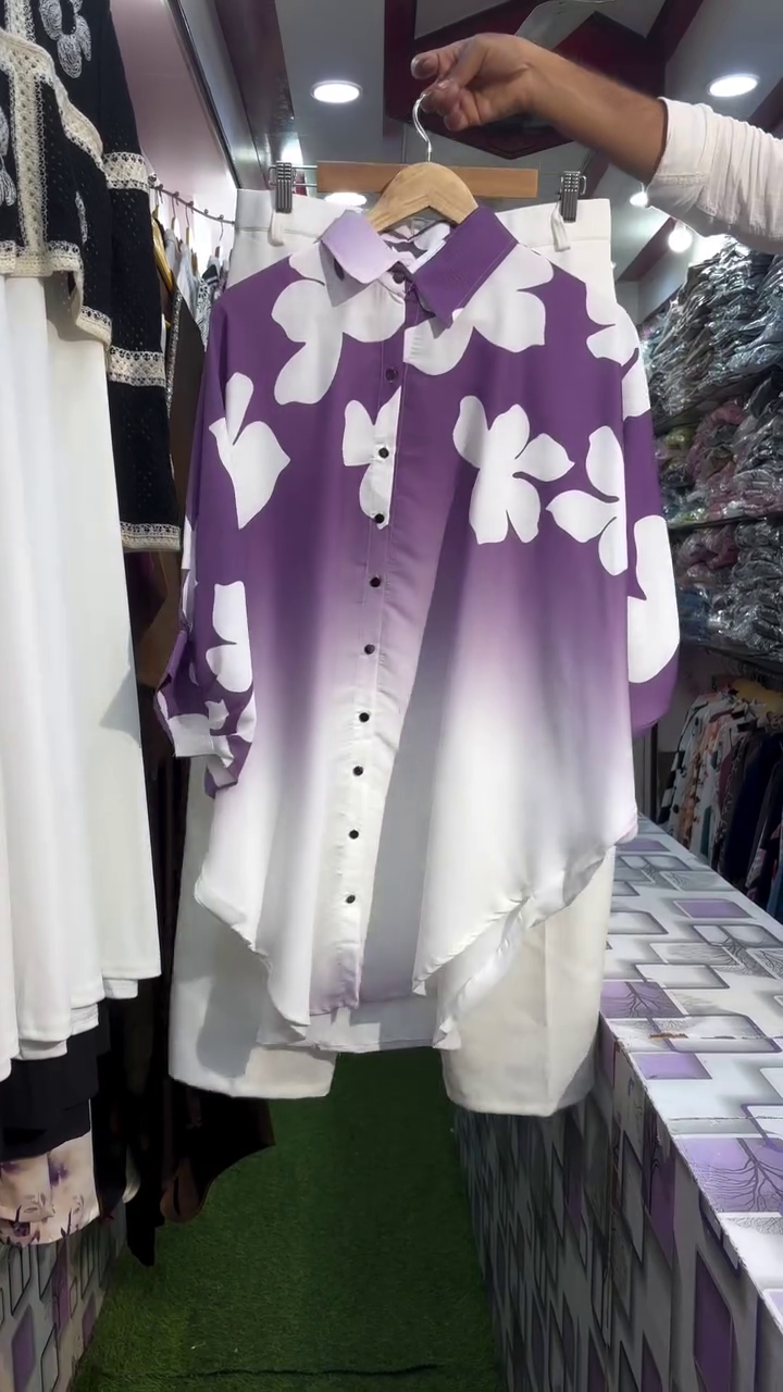 Earth-Tone Abstract Printed Shirt